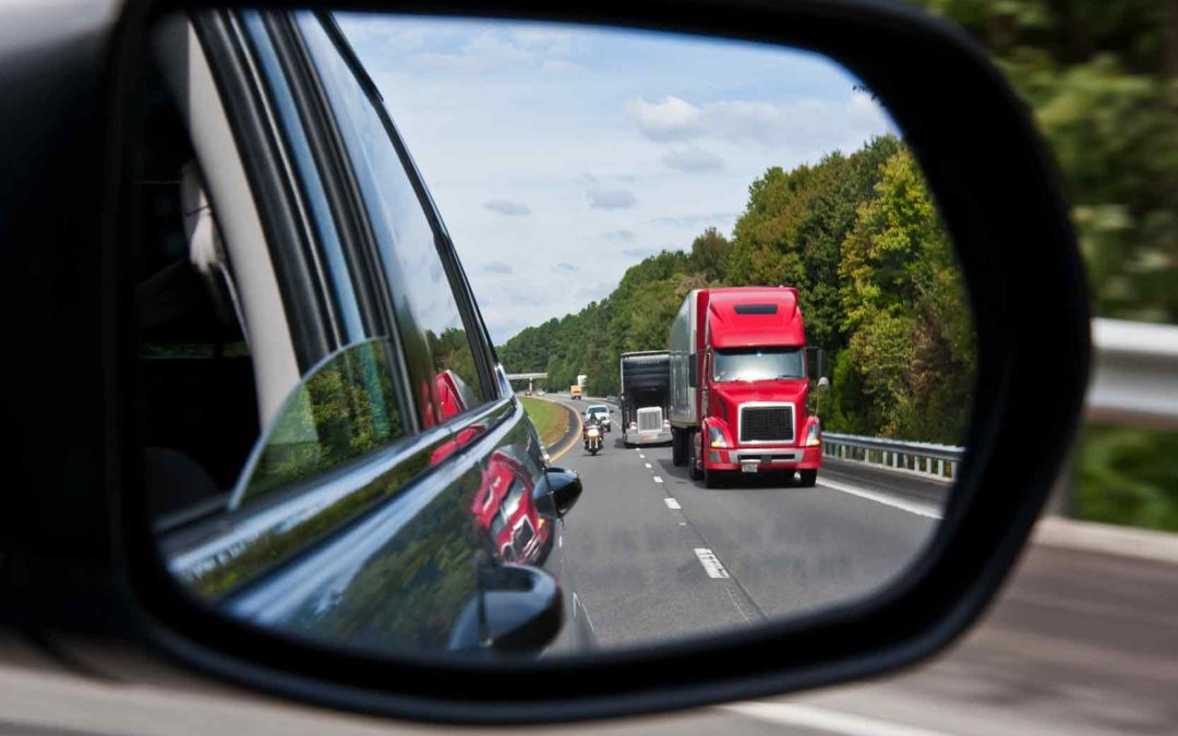 The Danger of Accidents in a Big Rig’s Blind Spots